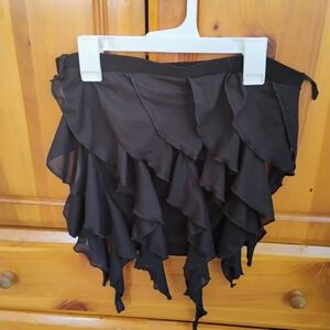 Elegant Black Layered Top